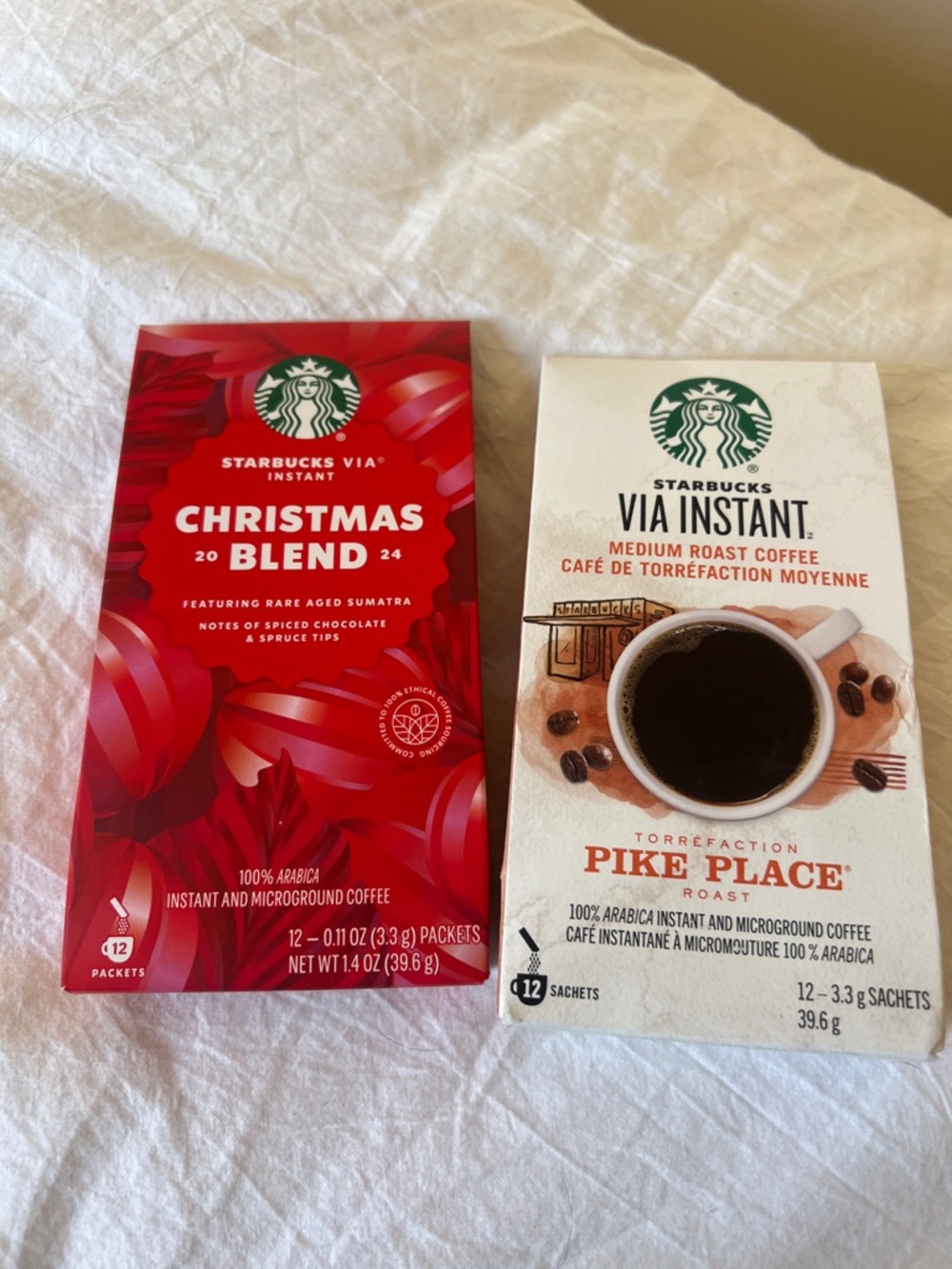 Starbucks VIA Instant Coffee - Red & Cream Variety Pack